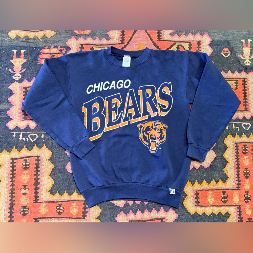 Logo 7: 1990s Bears Sweat Shirt (M)